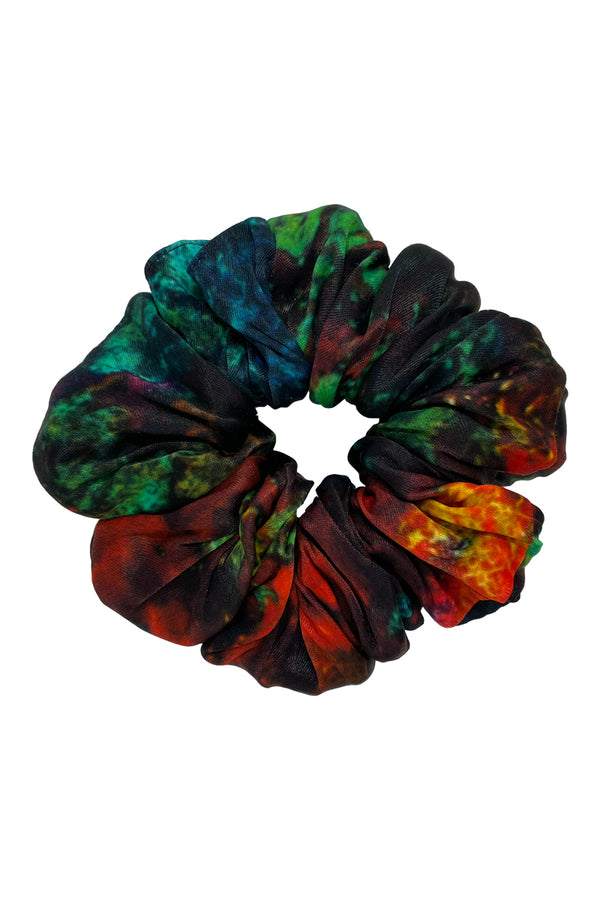 Reidar scrunchie in Strange flowers