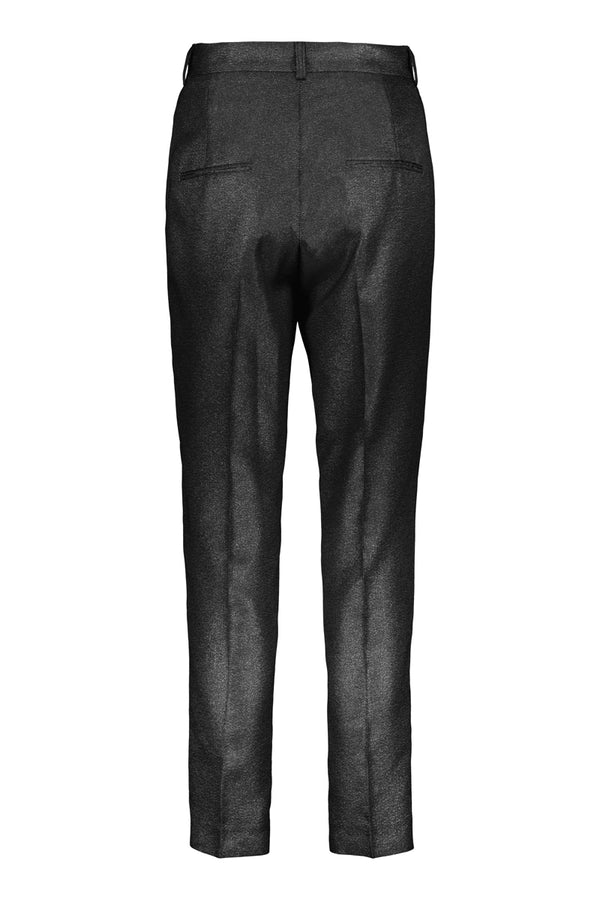 KAAMOS pants in shimmering black