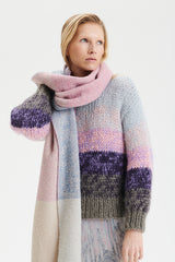 KAJO ombré scarf in lavender sky