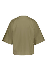 Tundra box shirt in pine green. Back picture of the product. Hálo from north