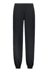Tundra woolen college pants in black. Back picture of the product. Hálo from north