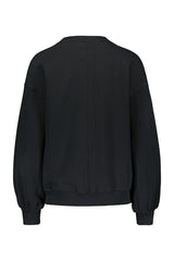 Tundra woolen college in black. Back picture of the product. Hálo from north